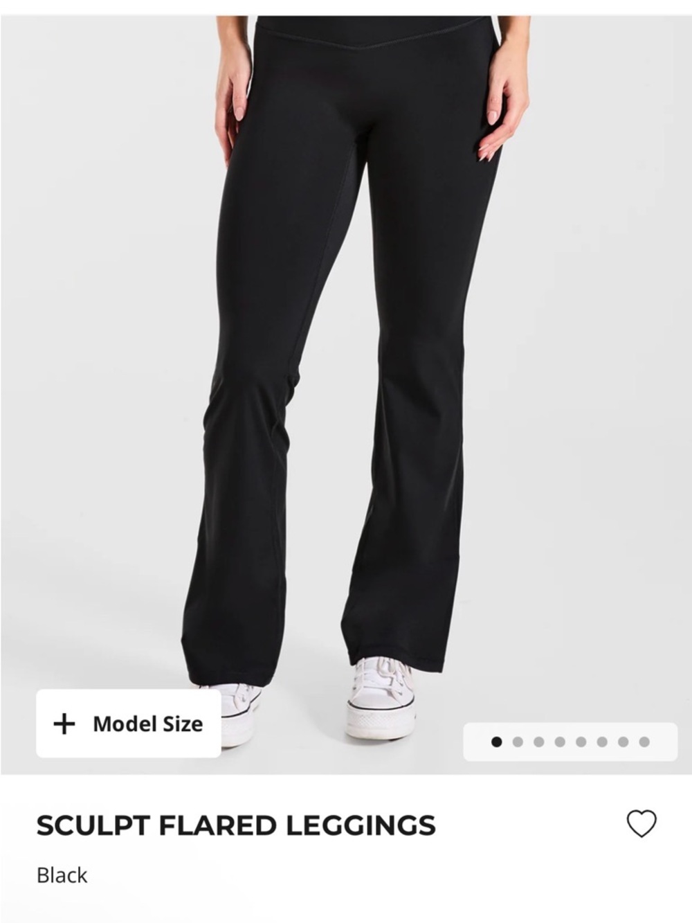AYBL Black Sculpt Flare Leggings